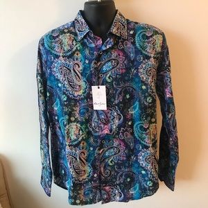 Robert Graham Paisley button down Shirt